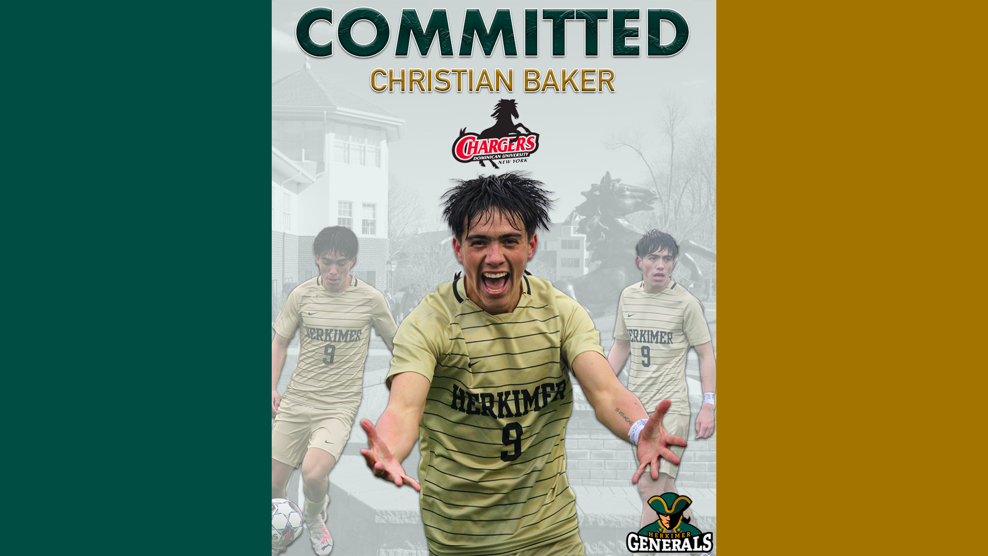 Christian Baker Commits to NJCAA Division II Dominican University