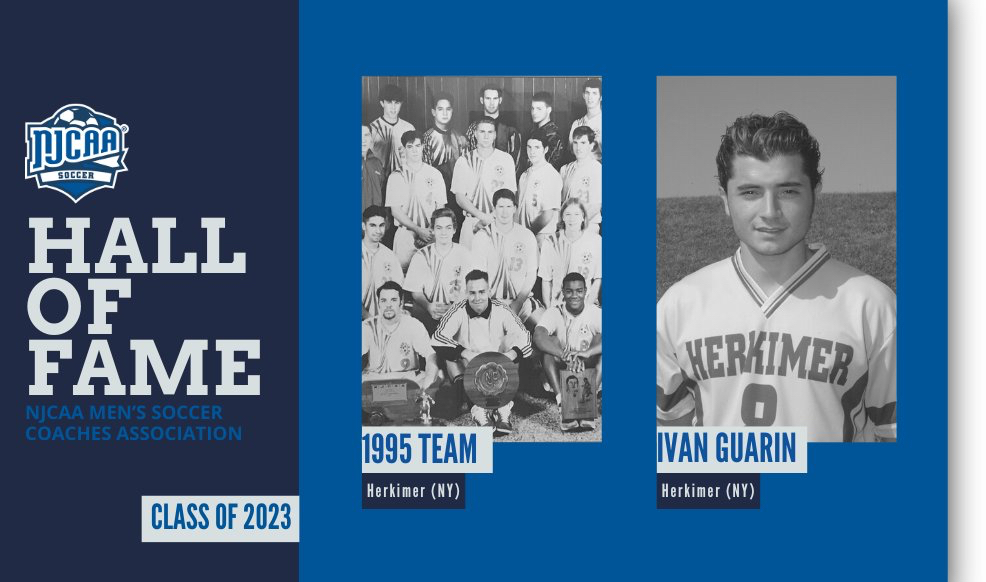 1995 Men's Soccer Team and Former Midfielder Ivan Guarin Inducted in NJCAA Soccer Hall of Fame