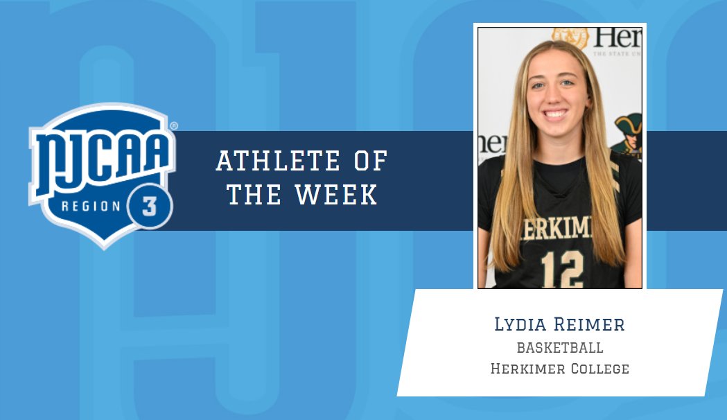 Lydia Reimer Named NJCAA Region III Athlete of the Week