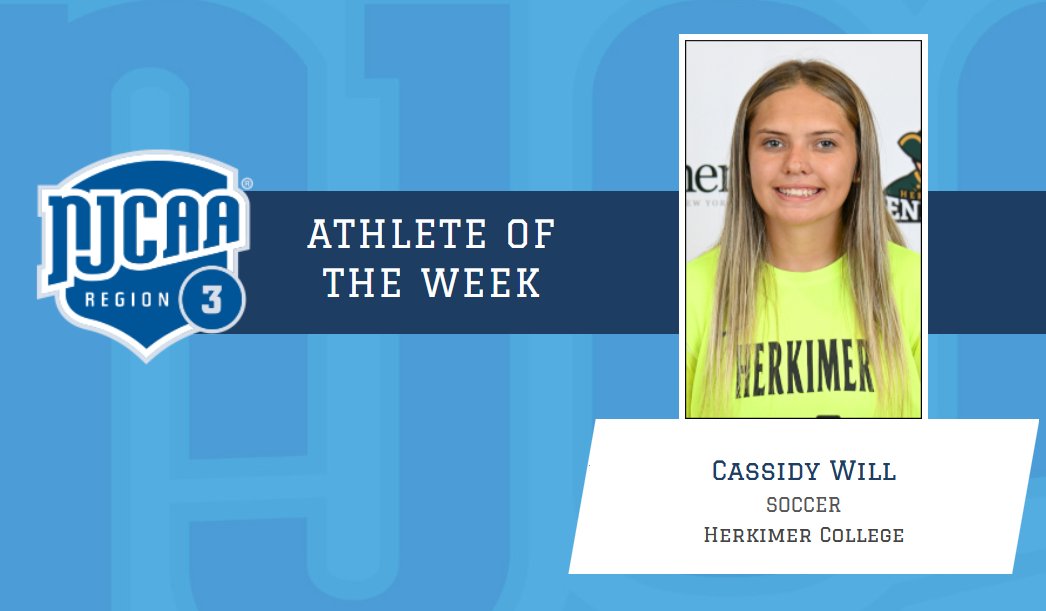 Goalkeeper Cassidy Will Named Region III Athlete of the Week
