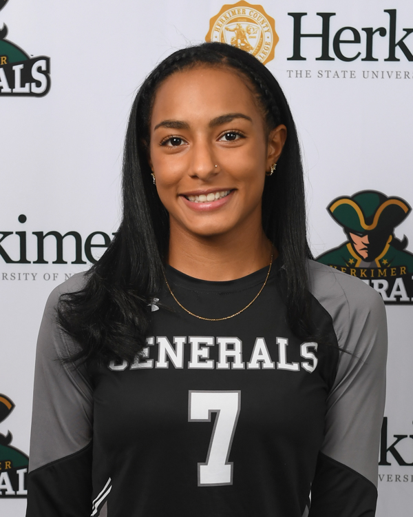 Herkimer Generals Volleyball Player, Ciara Abraham-Davis, Named to Mountain Valley All-Conference Team